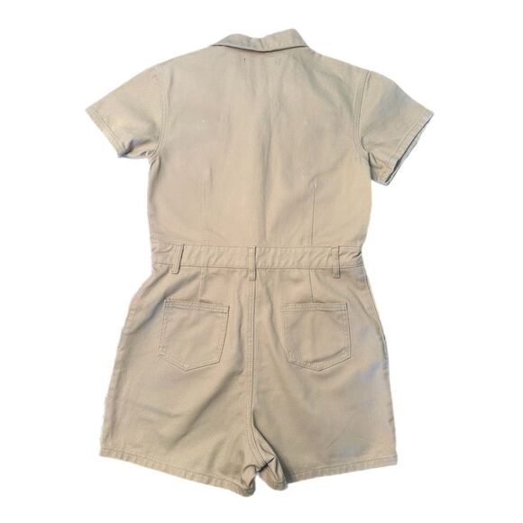 Lioness U Know What’s Up Jean Romper Beige Size M - Picture 8 of 10